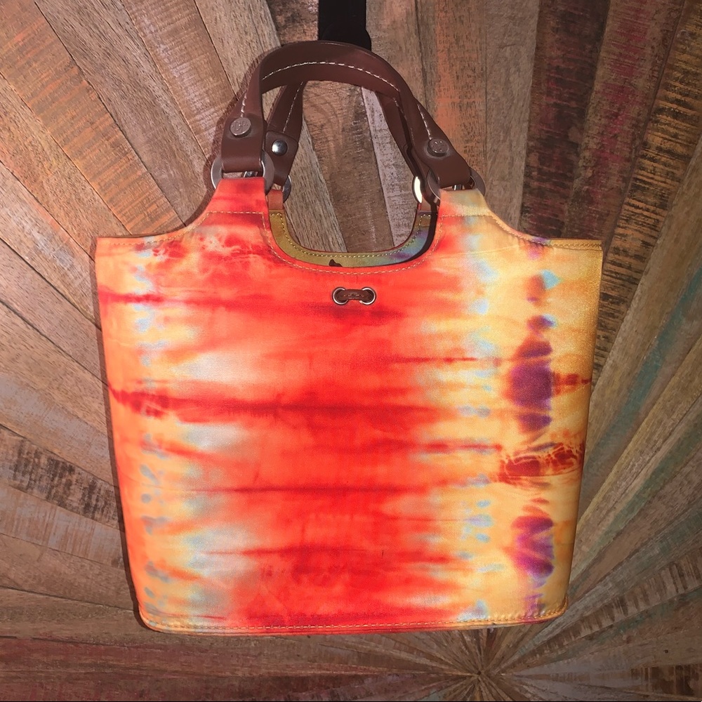 Donald Pliner Tie Dye on trend Handbag